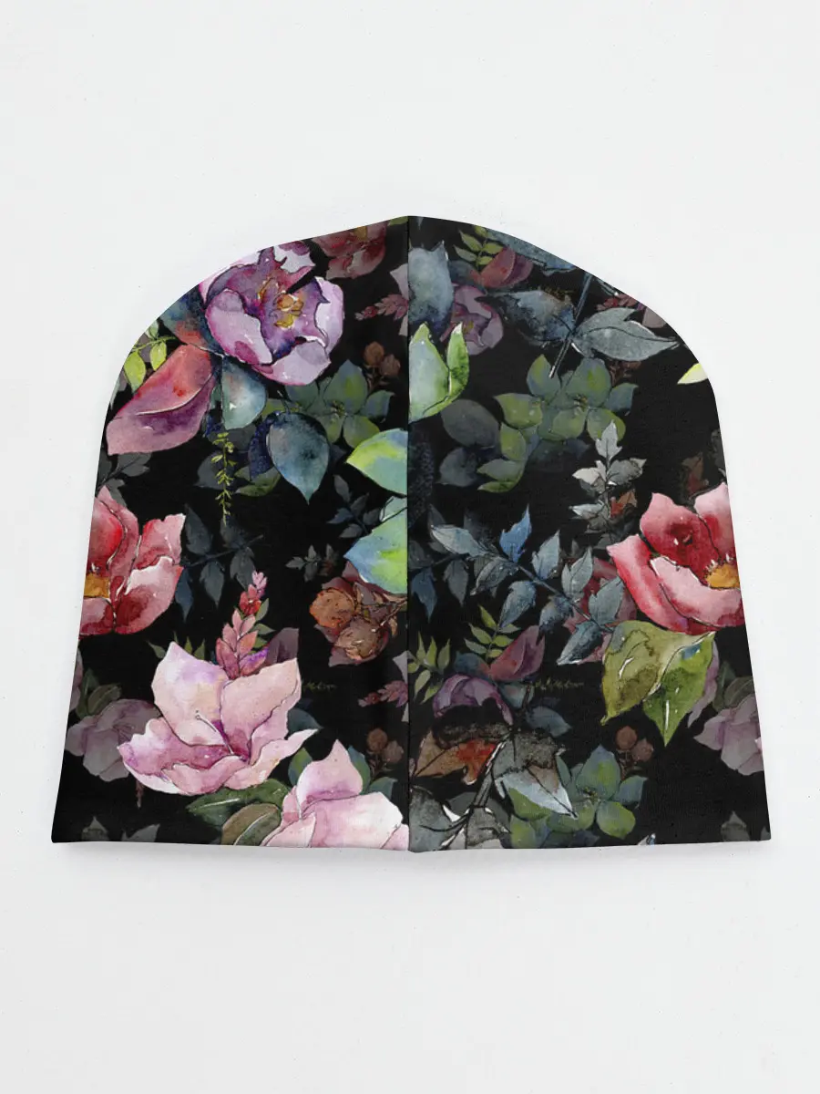 Детская шапка / Цветочный сад