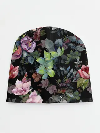 Детская шапка / Цветочный сад