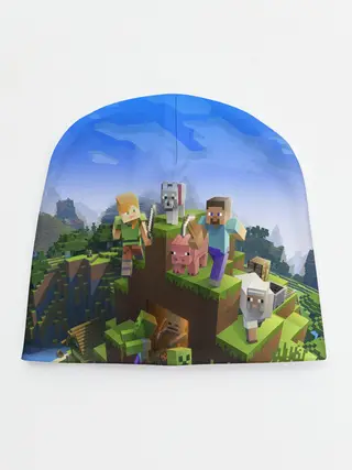 Детская шапка / MINECRAFT