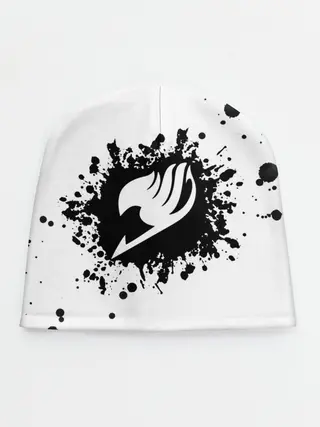 Детская шапка / Белая эмблема Хвоста Феи