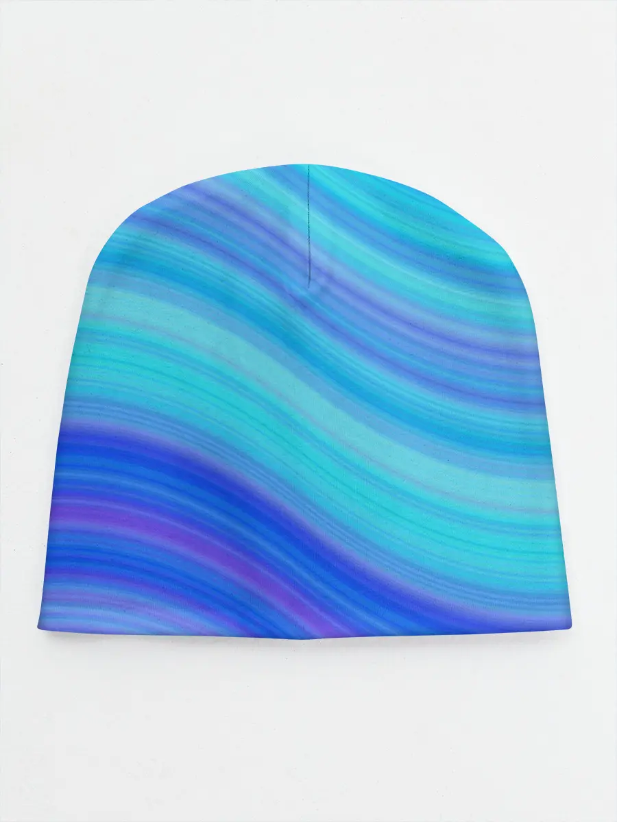 Детская шапка / Абстракция. Влны.