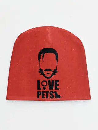 Детская шапка / Love pets