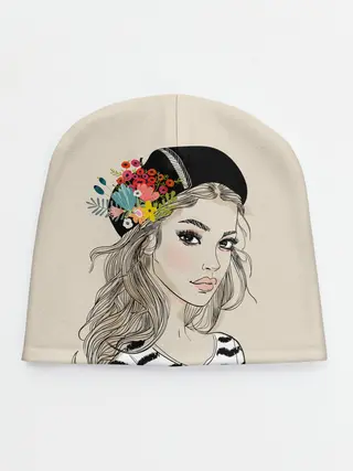 Детская шапка / Парижанка в берете