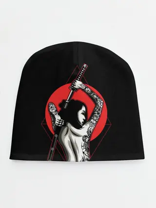 Детская шапка / Девушка с мечом