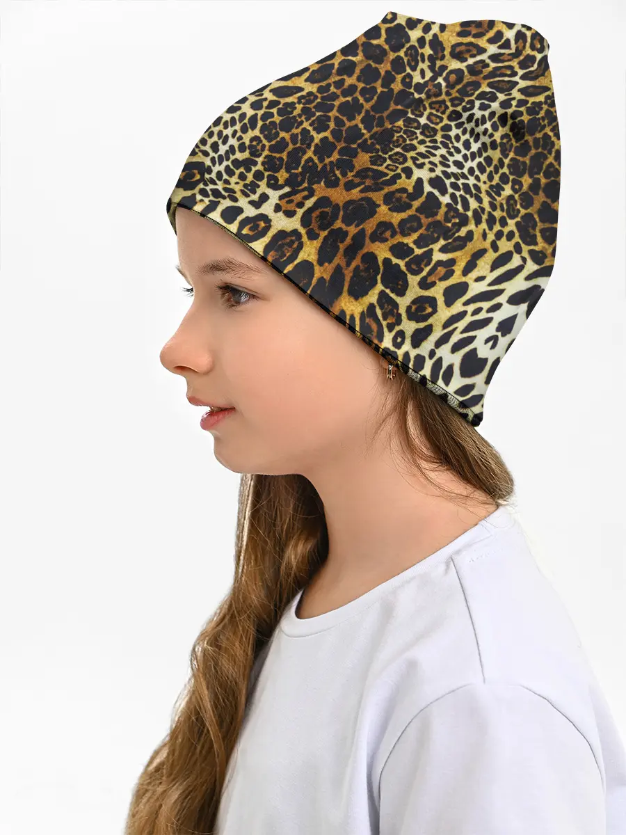 Детская шапка / Шкура леопарда