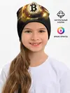 Детская шапка / Золотой биткоин