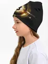 Детская шапка / Золотой биткоин