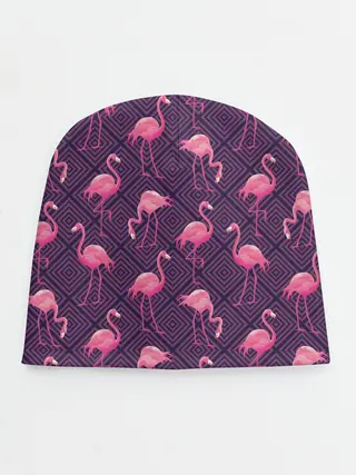Детская шапка / Фламинго