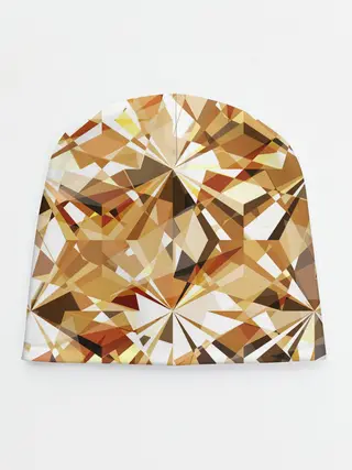 Детская шапка / Желтые бриллианты