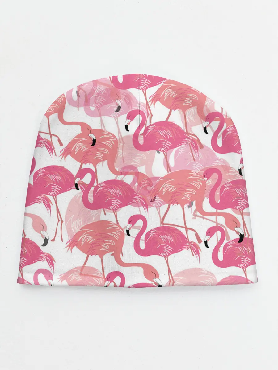 Детская шапка / Фламинго