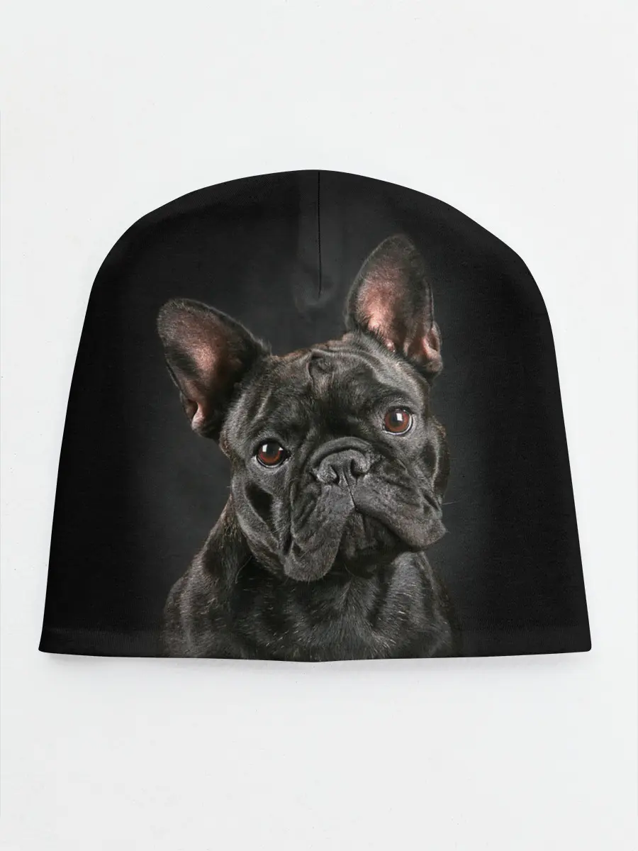 Детская шапка / Французский бульдог