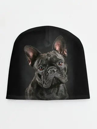 Детская шапка / Французский бульдог