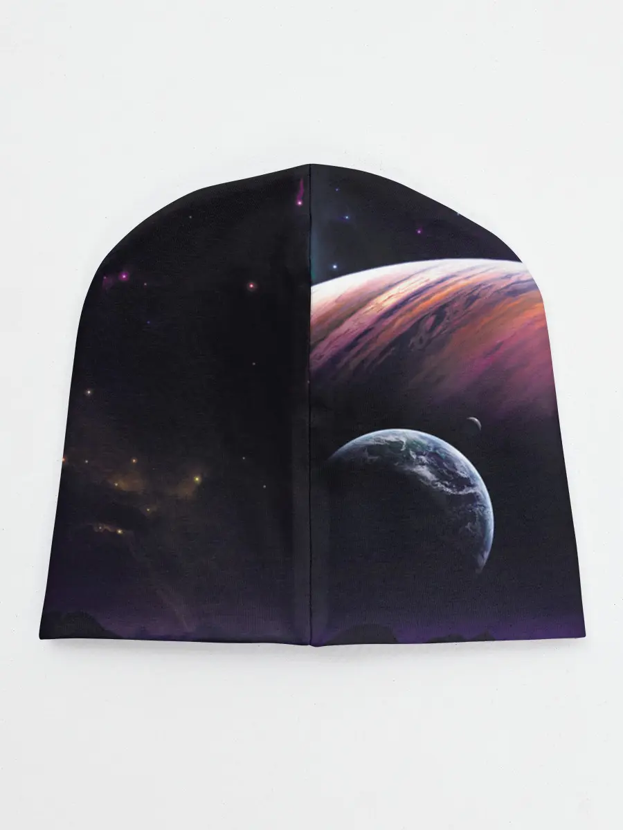 Детская шапка / Космос