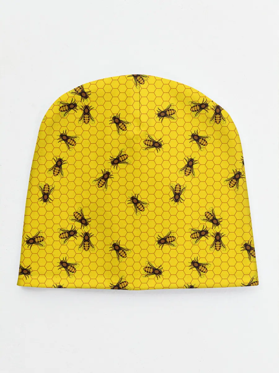 Детская шапка / Пчелы в сотах