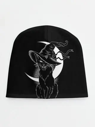 Детская шапка / Кошка колдунья