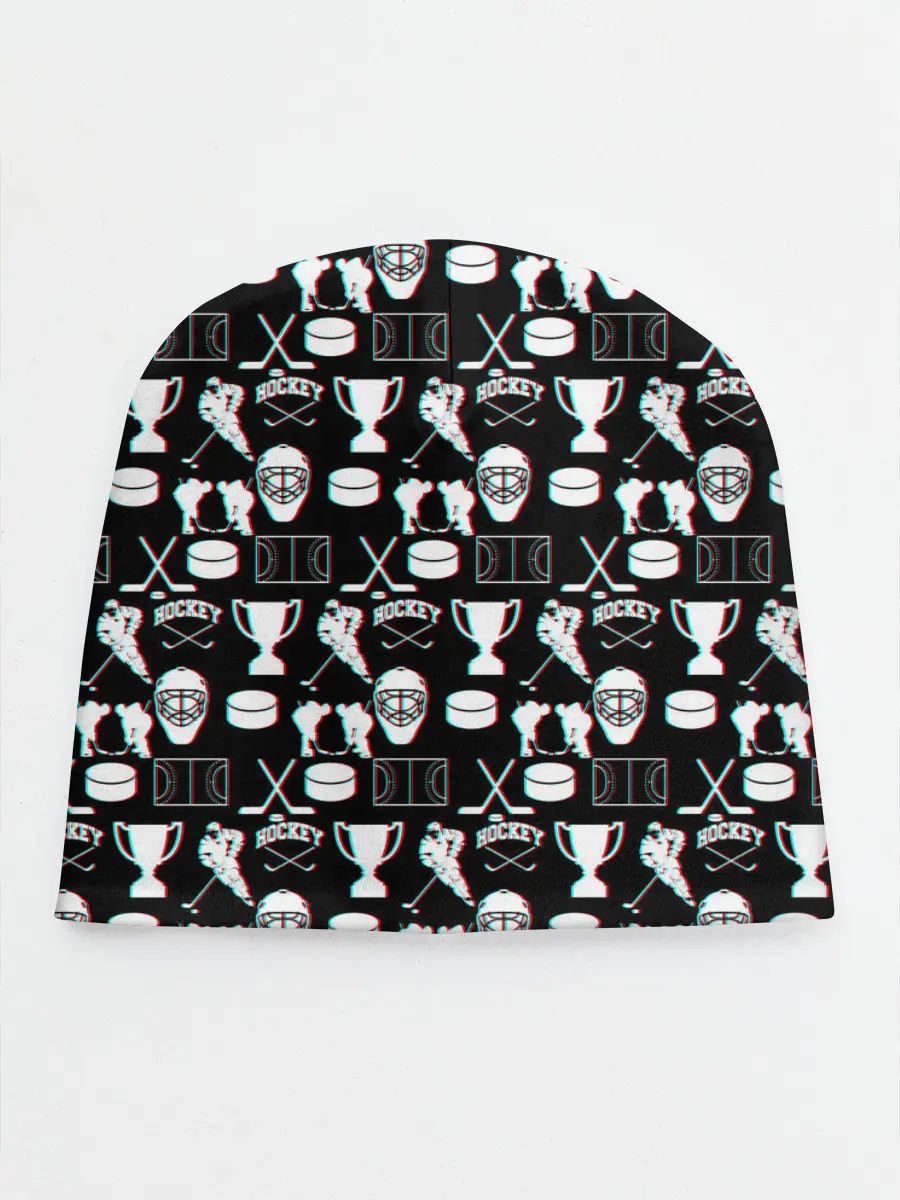 Детская шапка / ХОККЕЙ GLITCH