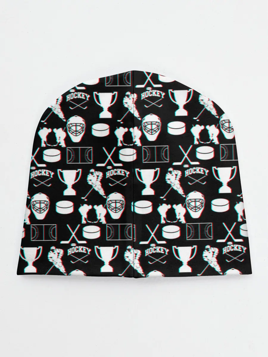 Детская шапка / ХОККЕЙ GLITCH