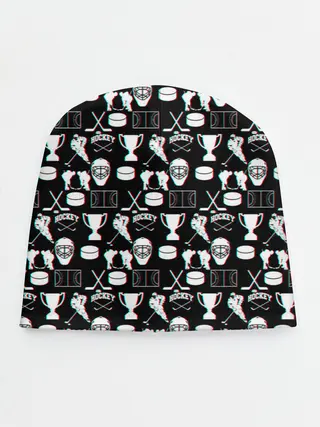 Детская шапка / ХОККЕЙ GLITCH