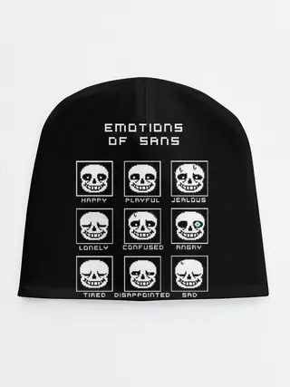 Детская шапка / Emotions of sans