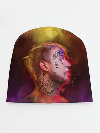 Детская шапка / Lil Peep ART