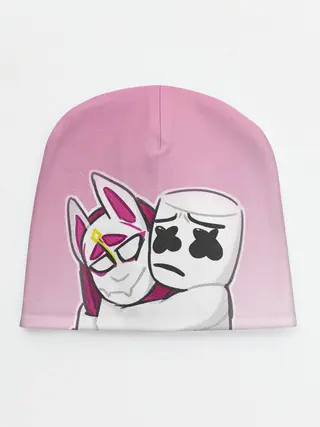 Детская шапка / Fortnite Marshmello