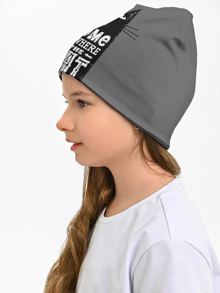 Детская шапка / Дом там, где твой кот