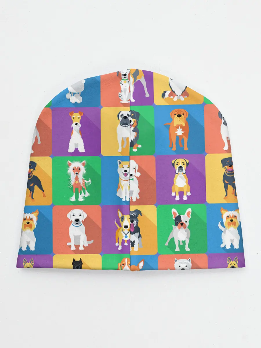 Детская шапка / Забавные собаки