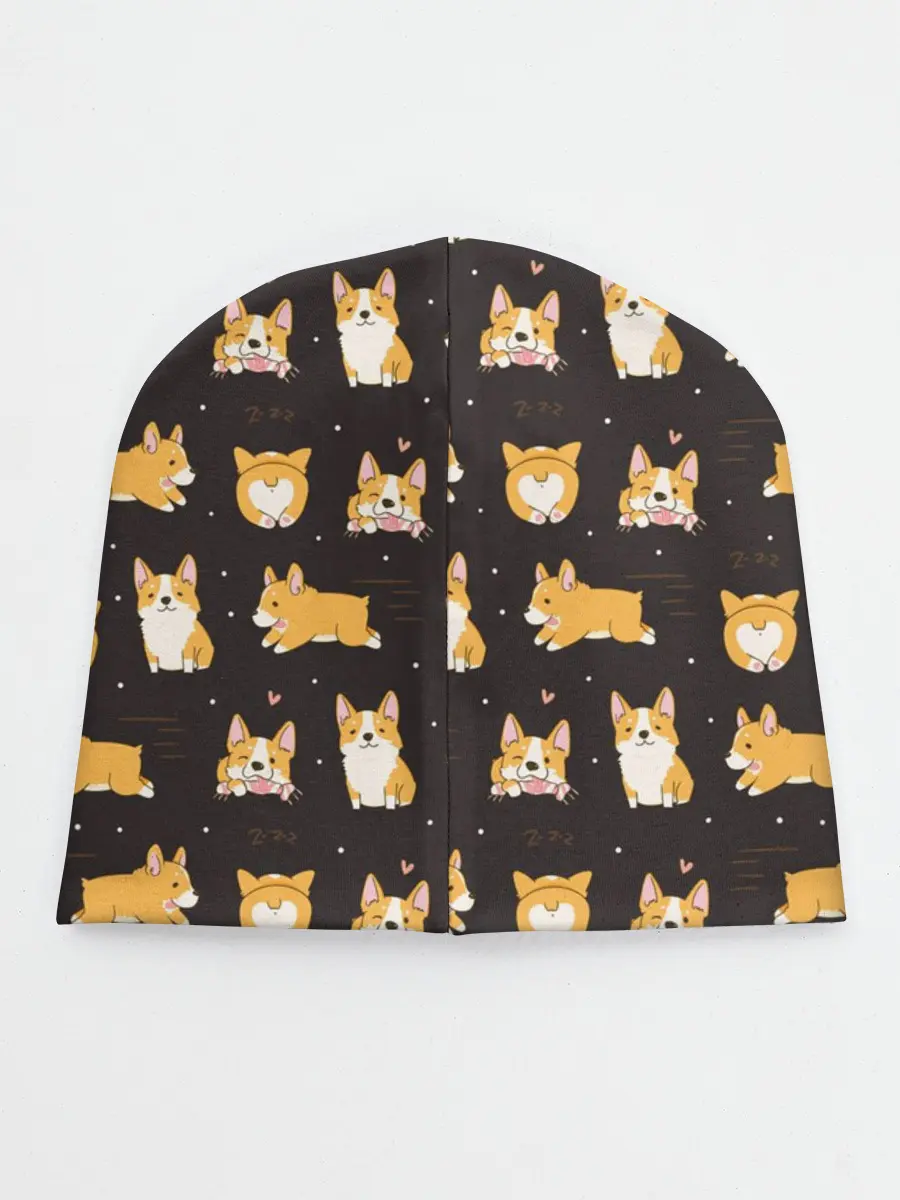 Детская шапка / Корги