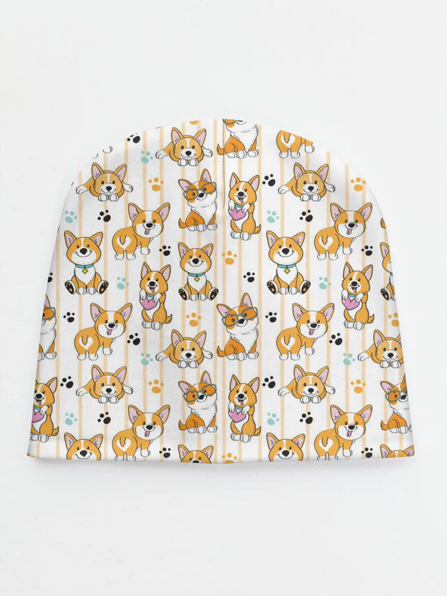 Детская шапка / Вельш корги пемброк