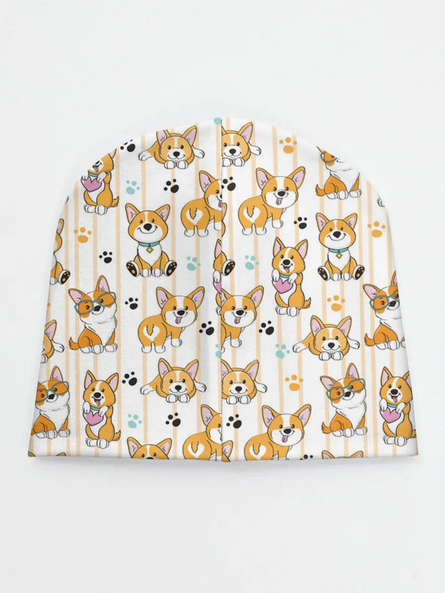 Детская шапка / Вельш корги пемброк