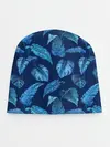 Детская шапка / Листья. Ночные тропики