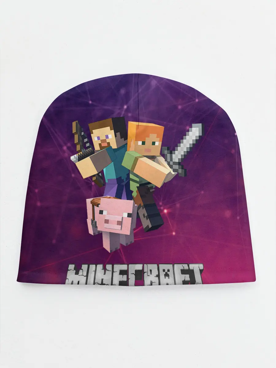 Детская шапка / Minecraft