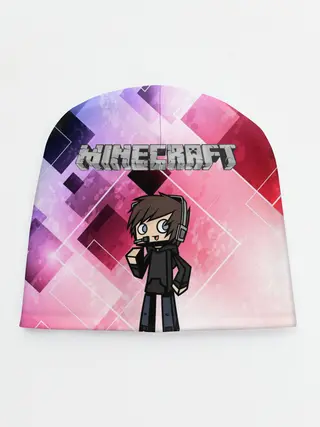 Детская шапка / Майнкрафт
