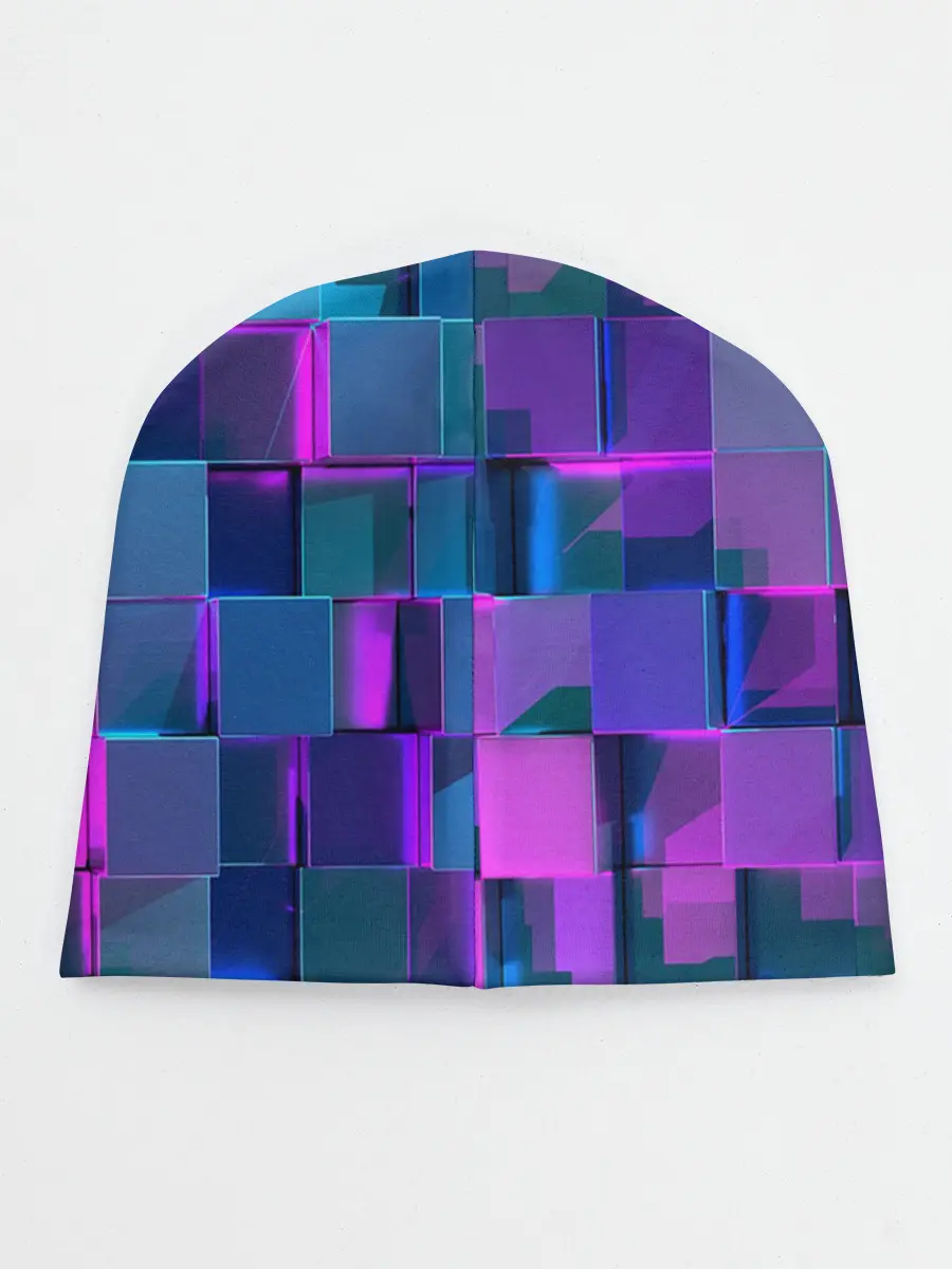 Детская шапка / Майнкрафт на скиле