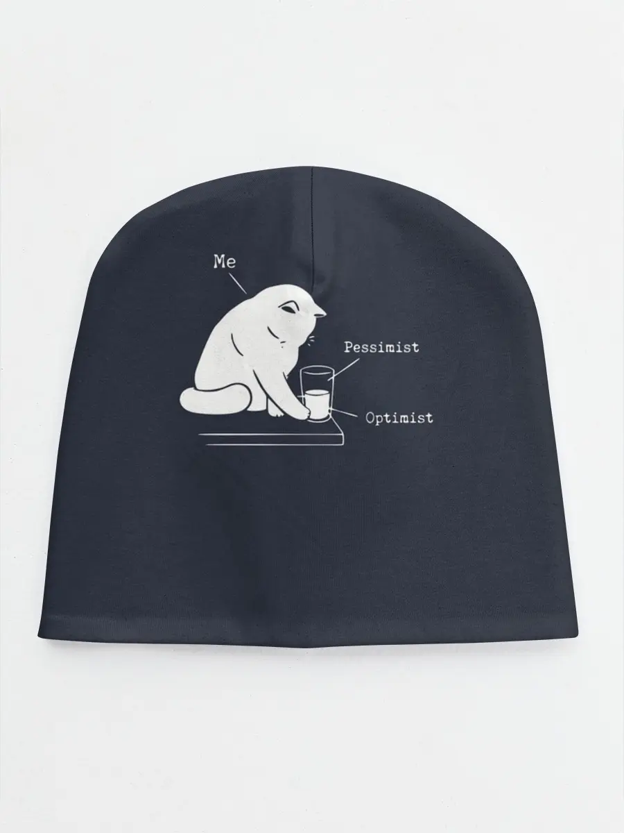 Детская шапка / Кот хулиган