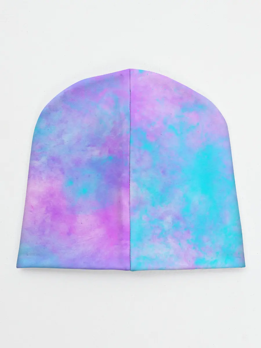 Детская шапка / Мрамор Tie Dye