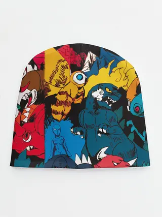 Детская шапка / Годзилла