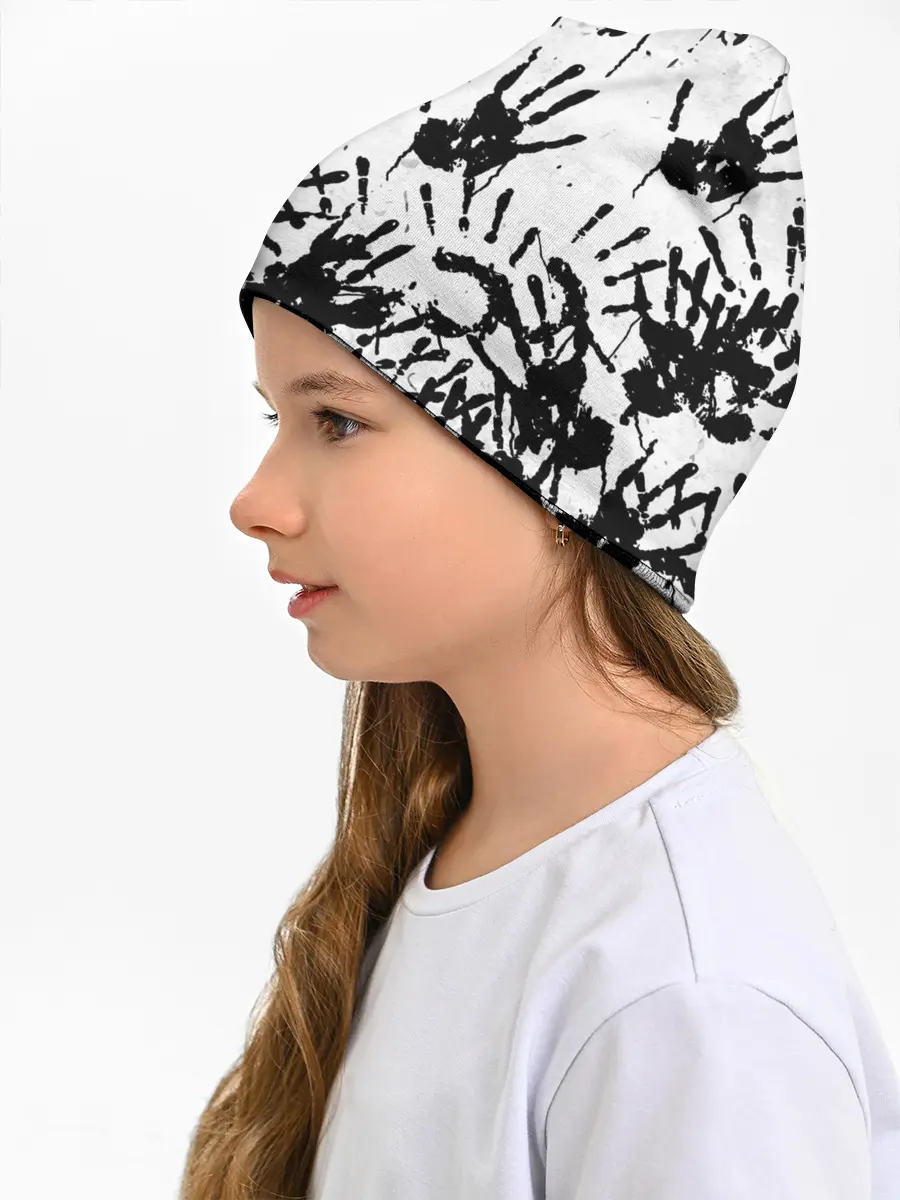 Детская шапка / Отпечатки - DEATH STRANDING