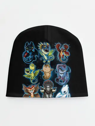 Детская шапка / Как приручить дракона