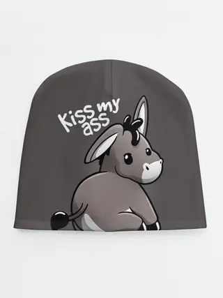 Детская шапка / Мягкий ослик