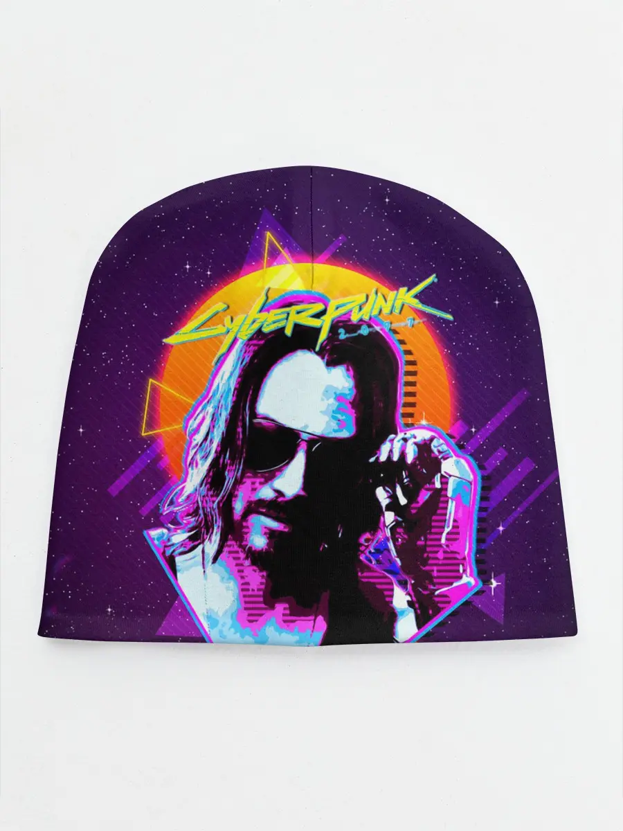 Детская шапка / Киану Ривз Cyberpunk 2077