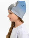 Детская шапка / Белый скакун