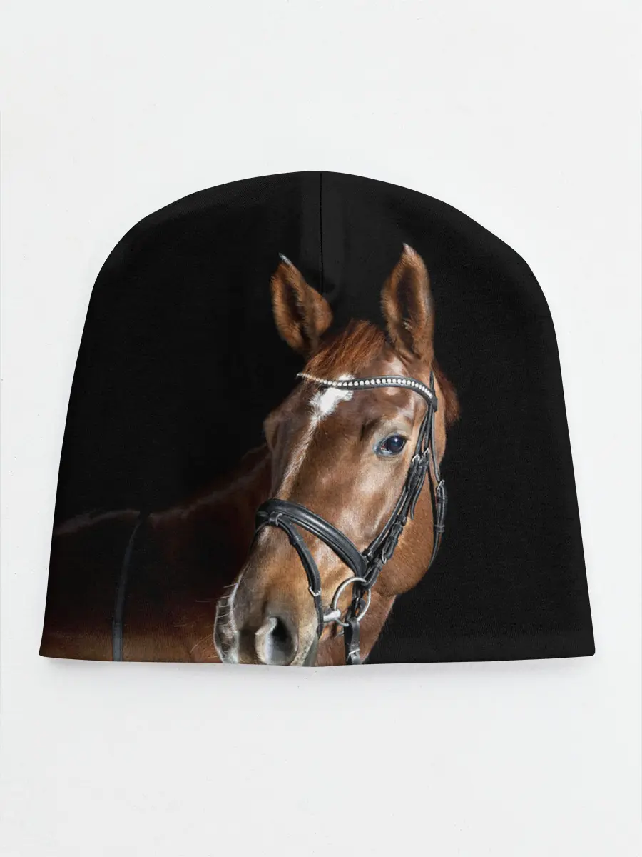 Детская шапка / Гнедая лошадь