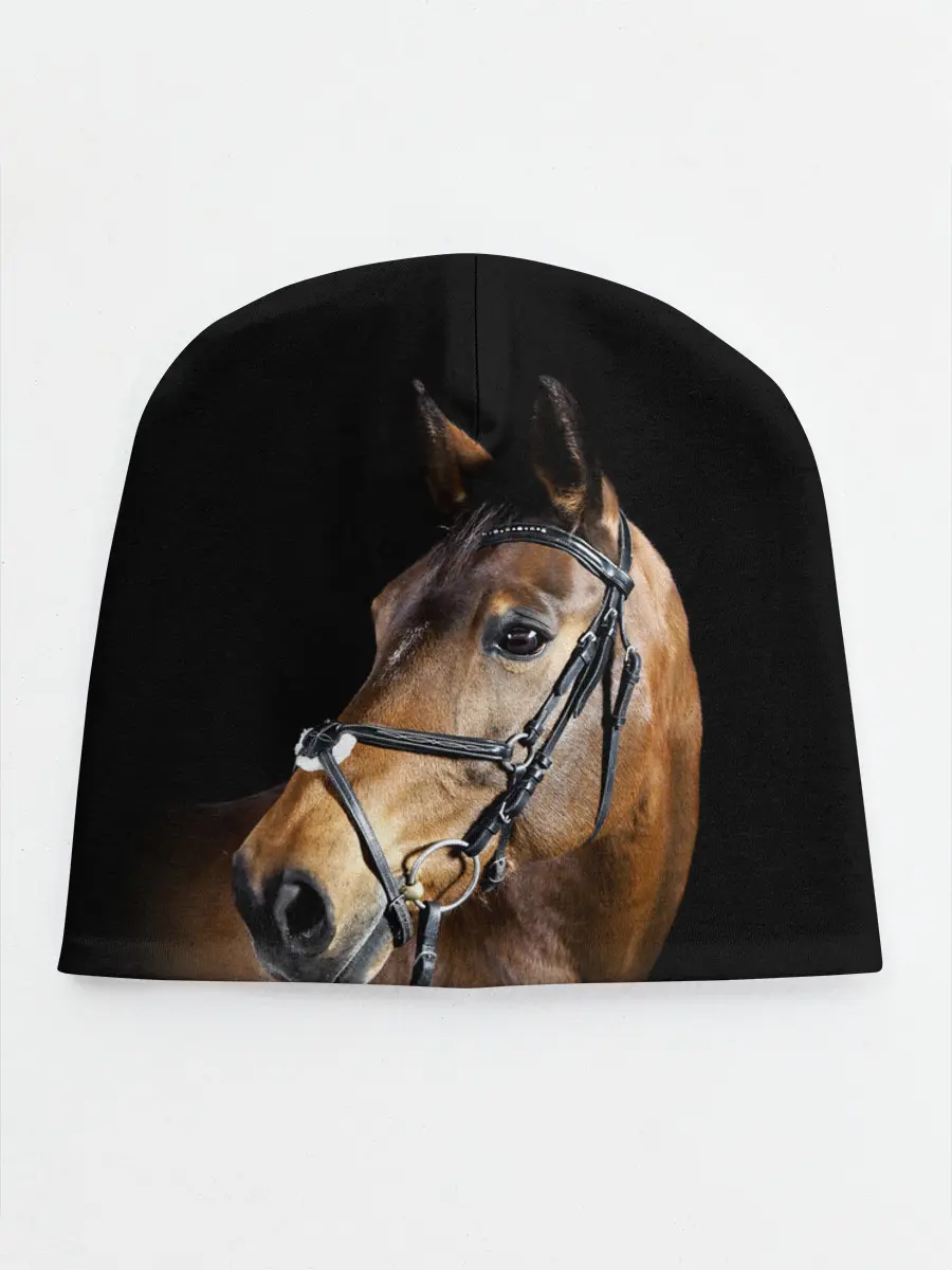 Детская шапка / Гнедая лошадь