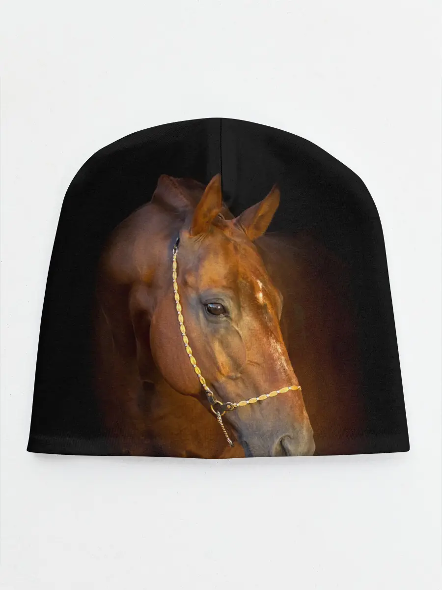 Детская шапка / Гнедая лошадь
