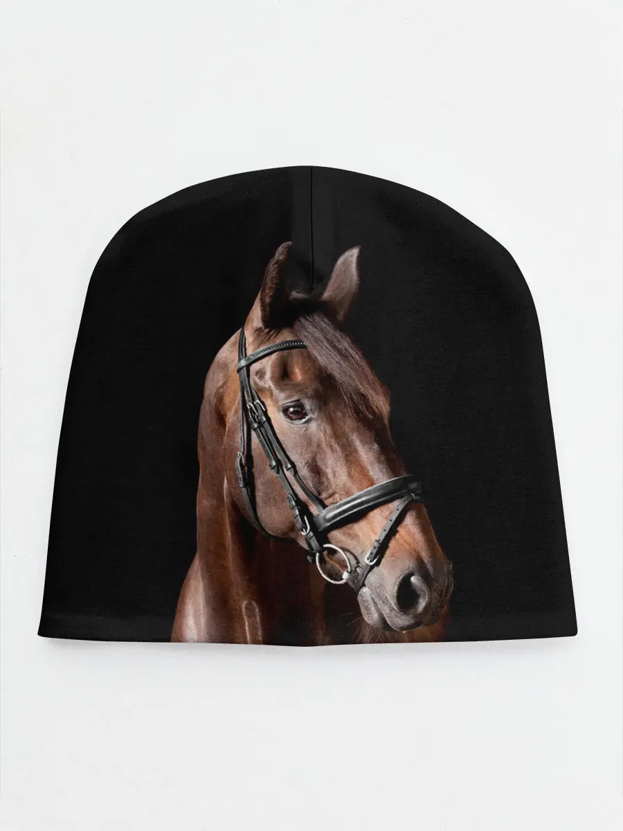 Детская шапка / Гнедая лошадь