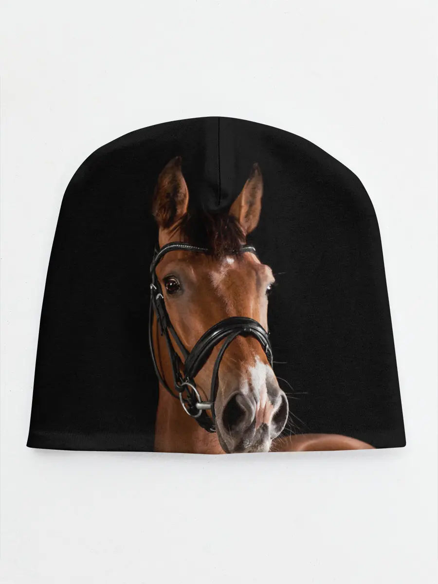 Детская шапка / Гнедая лошадь