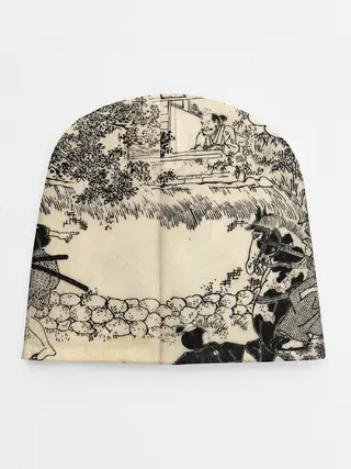 Детская шапка / Японская гравюра
