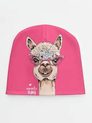 Детская шапка / Romantic llama