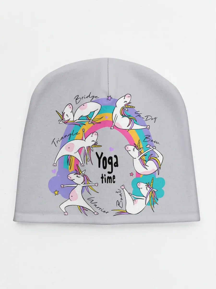 Детская шапка / Yoga time